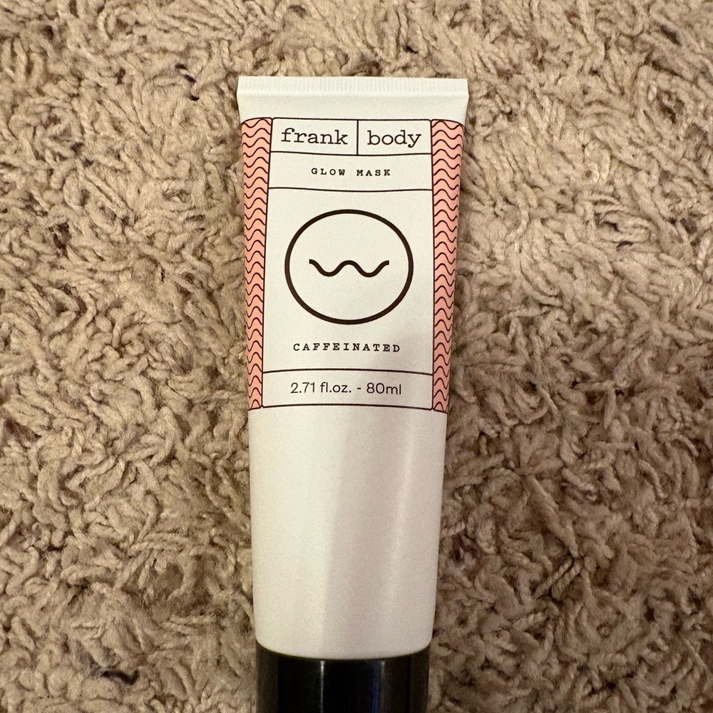 frank body Pink Glow Mask — Caffeinated Women’s Skincare Mask